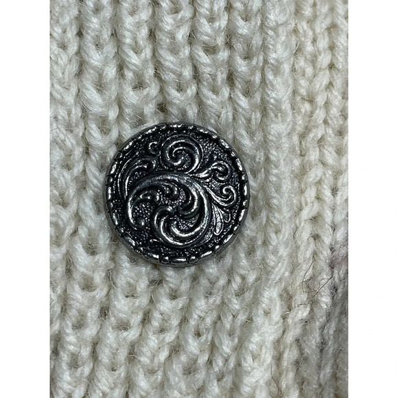 Dale of Norway Women's Sweater Cardigan Fair Isle New Wool Vintage Size 42 M/L - Picture 11 of 12